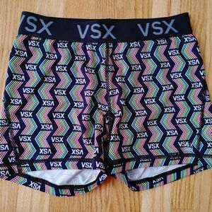 Victoria’s Secret Sport (VSX) Rainbow Spandex Shorts Medium